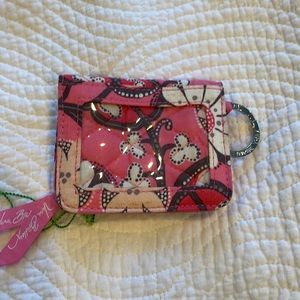 Vera Bradley Campus Double ID Blush Pink